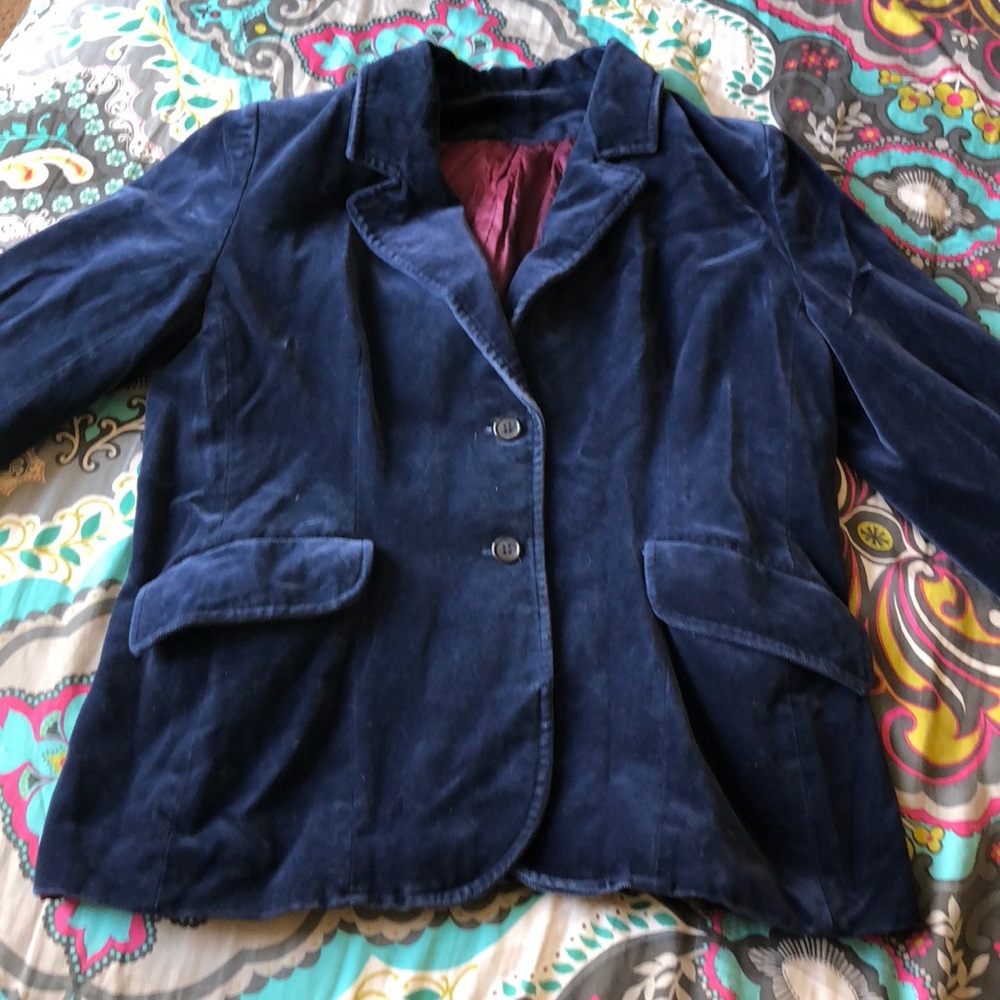 Vintage velvet blazer